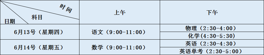 2020年武侯高級中學(xué)初升高考試時間是否有調(diào)整？